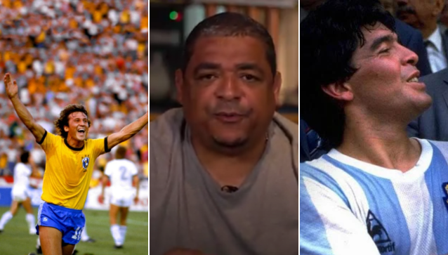 Quem foi melhor: Zico ou Maradona? Veja o que Vampeta respondeu