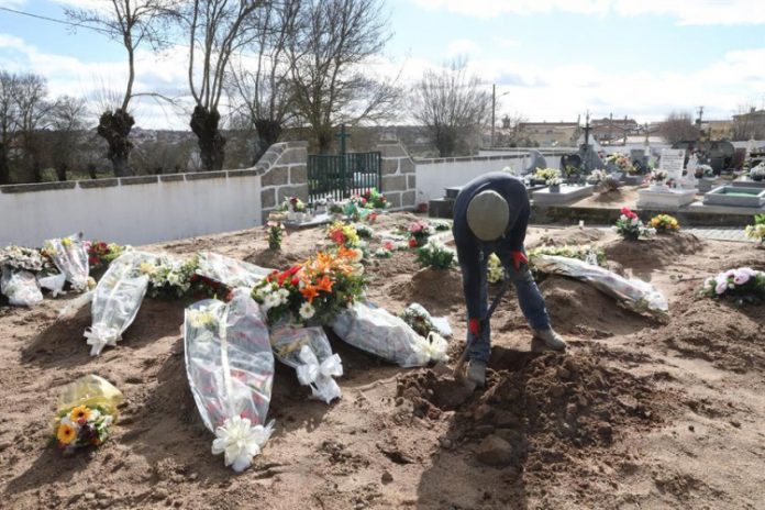 40% das mortes por Covid-19 em Portugal foram registradas em janeiro