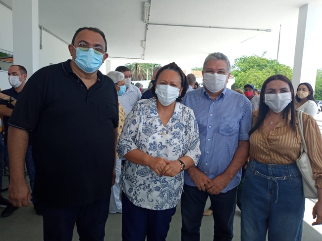 Salomão Gomes acompanhar vistoria de Estrada da Barragem em Pau dos Ferros da Governadora Fátima Bezerra