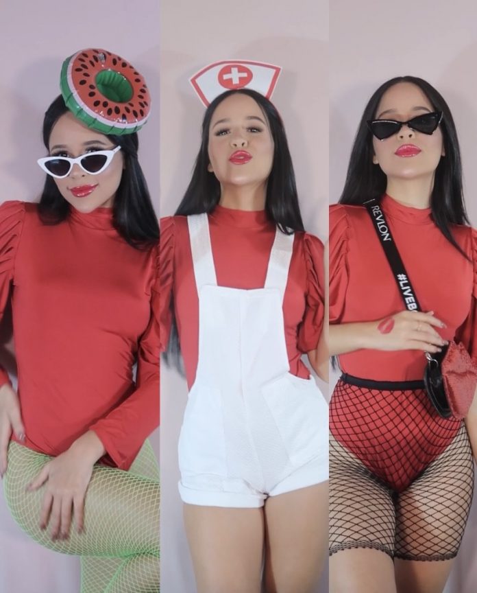 Influenciadora ensina a fazer três fantasias com uma peça de roupa para curtir o carnaval em casa