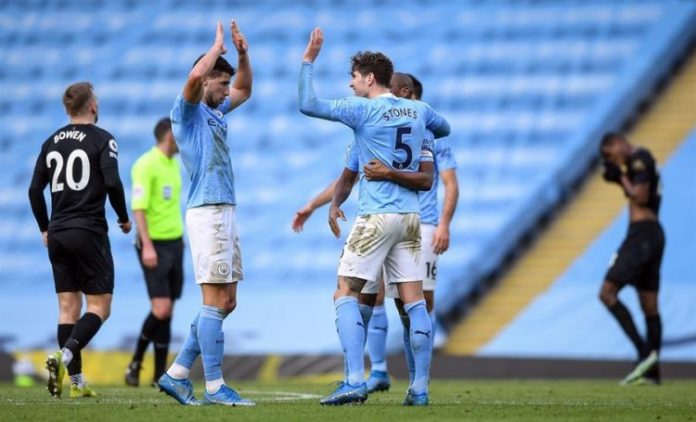 Campeonato Inglês: Manchester City vence West Ham e chega à 14ª vitória seguida