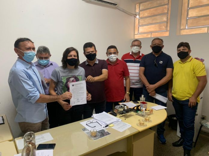 Vereadores acompanham Deputada Natália Bonavides em agenda na cidade de Caraúbas