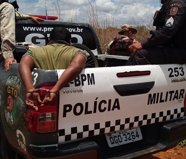 GTO prende em Felipe Guerra foragido da Justiça do Estado do Ceará