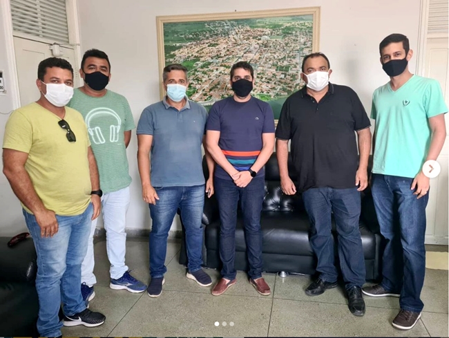 Prefeito Salomão se reúne com o prefeito Alan e ambos firmam Parceria para ações em conjunto entre Municípios.