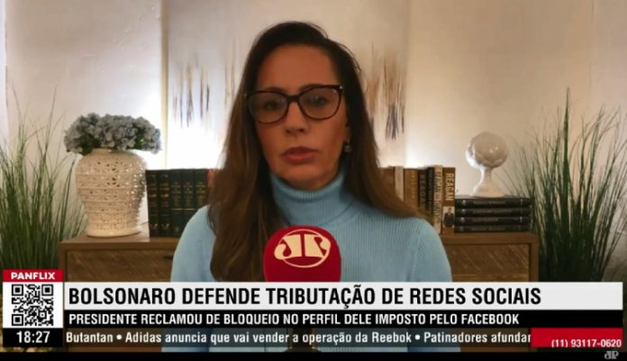 Ana Paula Henkel diz que redes sociais adotam política de um peso e duas medidas