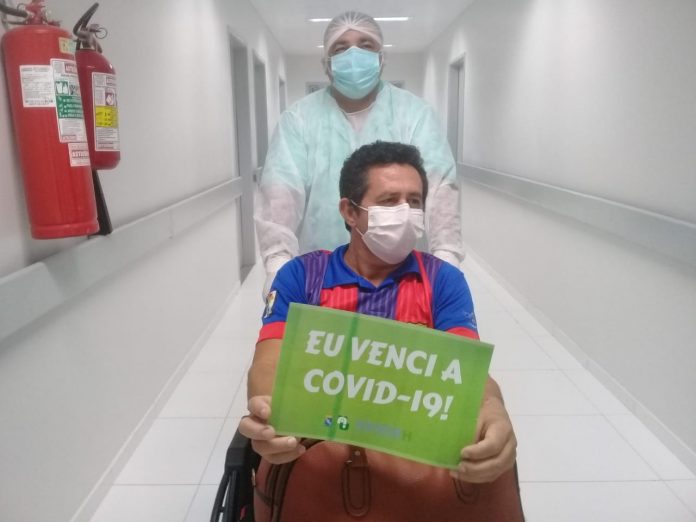 Padeiro transferido de Manaus para tratamento da Covid-19 na Paraíba tem alta médica