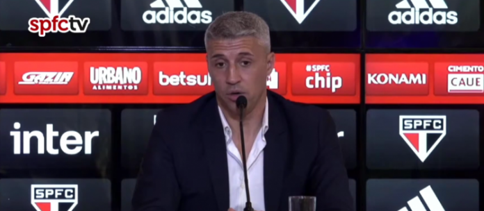 Crespo fala em aproveitar trabalho de Diniz no São Paulo: ‘Merece respeito’