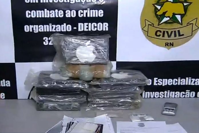 Operação da Polícia Civil prende paulistas e paranaenses suspeitos de tráfico interestadual de drogas no RN