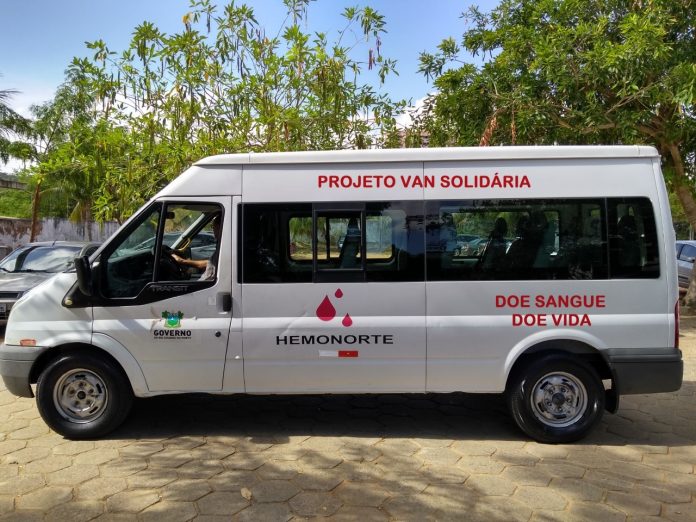 Hemonorte lança campanha ‘Van solidária’ para transportar gratuitamente grupo de doadores de sangue em Natal
