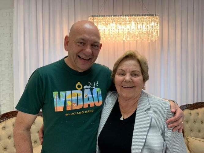 Mãe do empresário Luciano Hang morre após contrair Covid-19