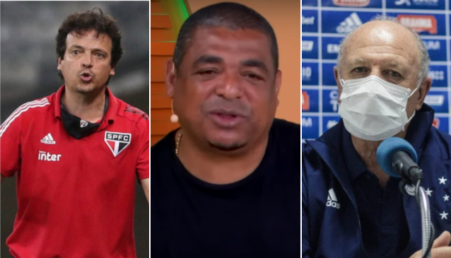 Vampeta defende Fernando Diniz e indica Felipão para o São Paulo; assista