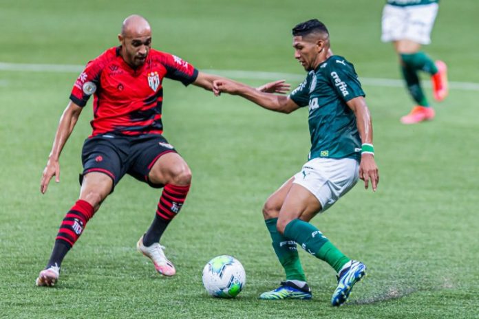 Palmeiras empata em 1 a 1 com o Atlético-GO pelo Brasileirão