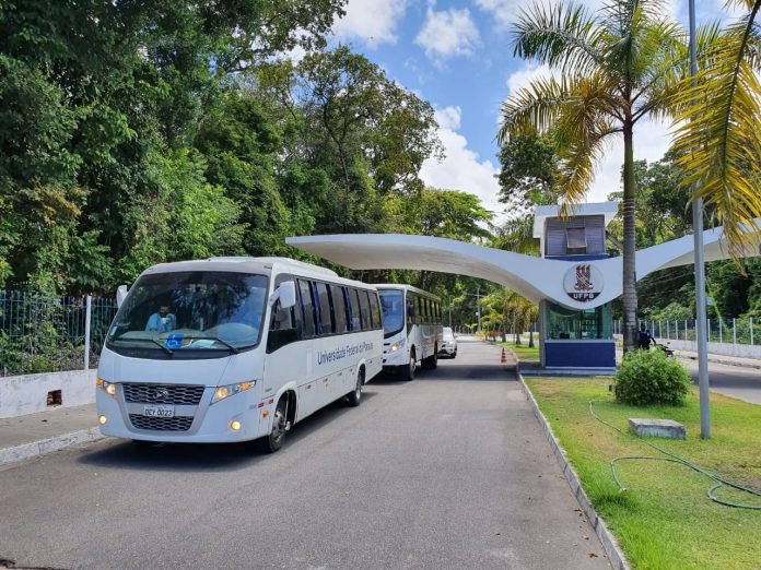 UFPB disponibiliza ônibus circular para comunidade universitária no retorno às aulas