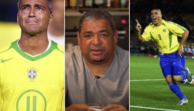 Vampeta revela reação do elenco da seleção com Ronaldo na vaga de Romário em 2002