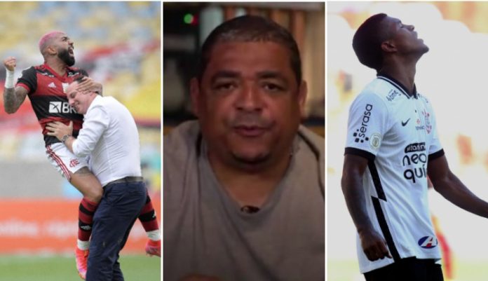 Vampeta analisa vitória do Flamengo e aponta ‘problema’ no Corinthians