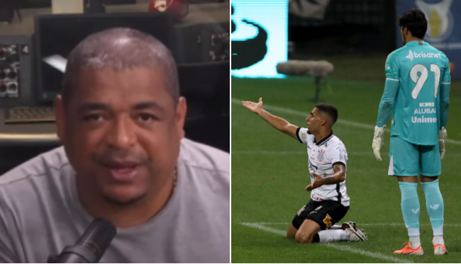 Vampeta brinca com pênalti a favor do Corinthians: ‘Caiu em Itaquera, já era’