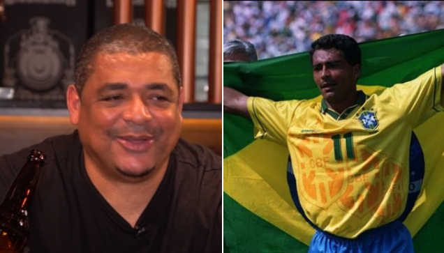 Vampeta revela noitada com Romário após partida da seleção: ‘Ele era f***’