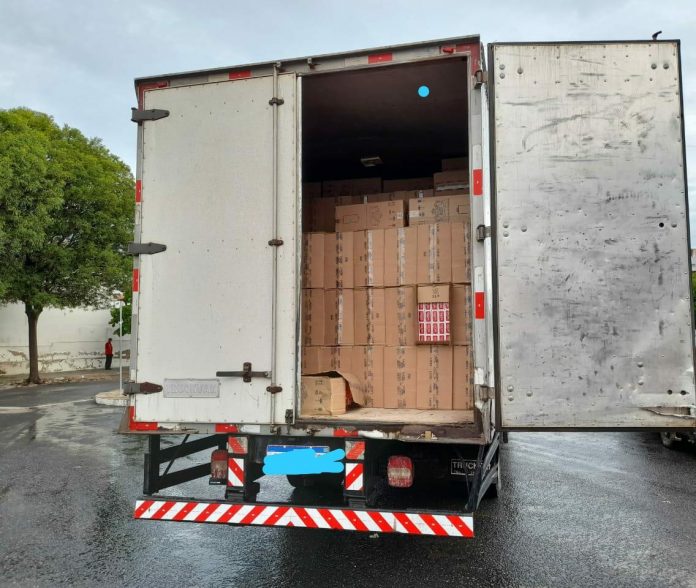 RN registra apreensão de 175 mil carteiras de cigarros nacionais sem nota fiscal