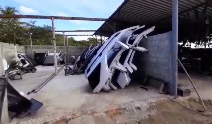 Polícia Civil localiza desmanche de carros e prende nove pessoas na Grande Natal