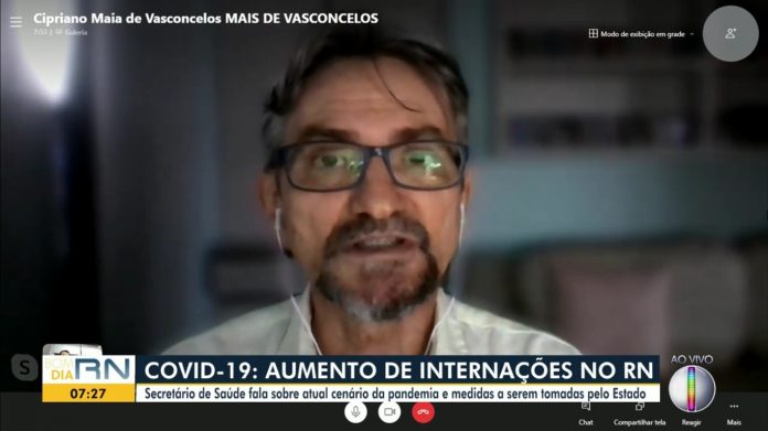 ‘Vivemos um momento trágico’, diz secretário estadual de Saúde sobre cenário da pandemia no RN