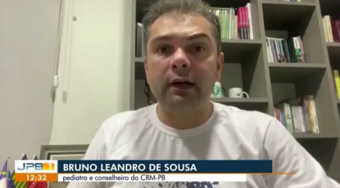Pediatra do CRM diz que maioria das crianças internadas na PB não tem teste que comprova Covid-19