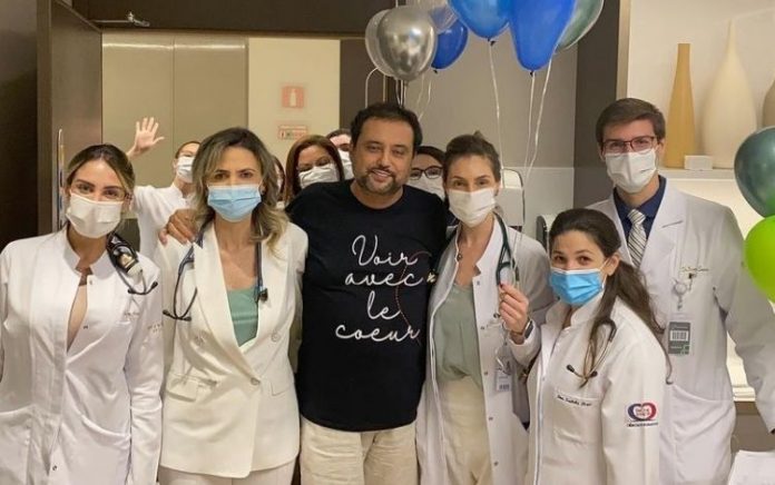 Geraldo Luís recebe alta após passar 22 dias internado com Covid-19