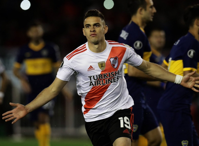 Palmeiras desiste da contratação do colombiano Borré, do River Plate