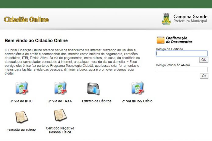 Prazo para pagamento com desconto do IPTU em cota única é prorrogado, em Campina Grande