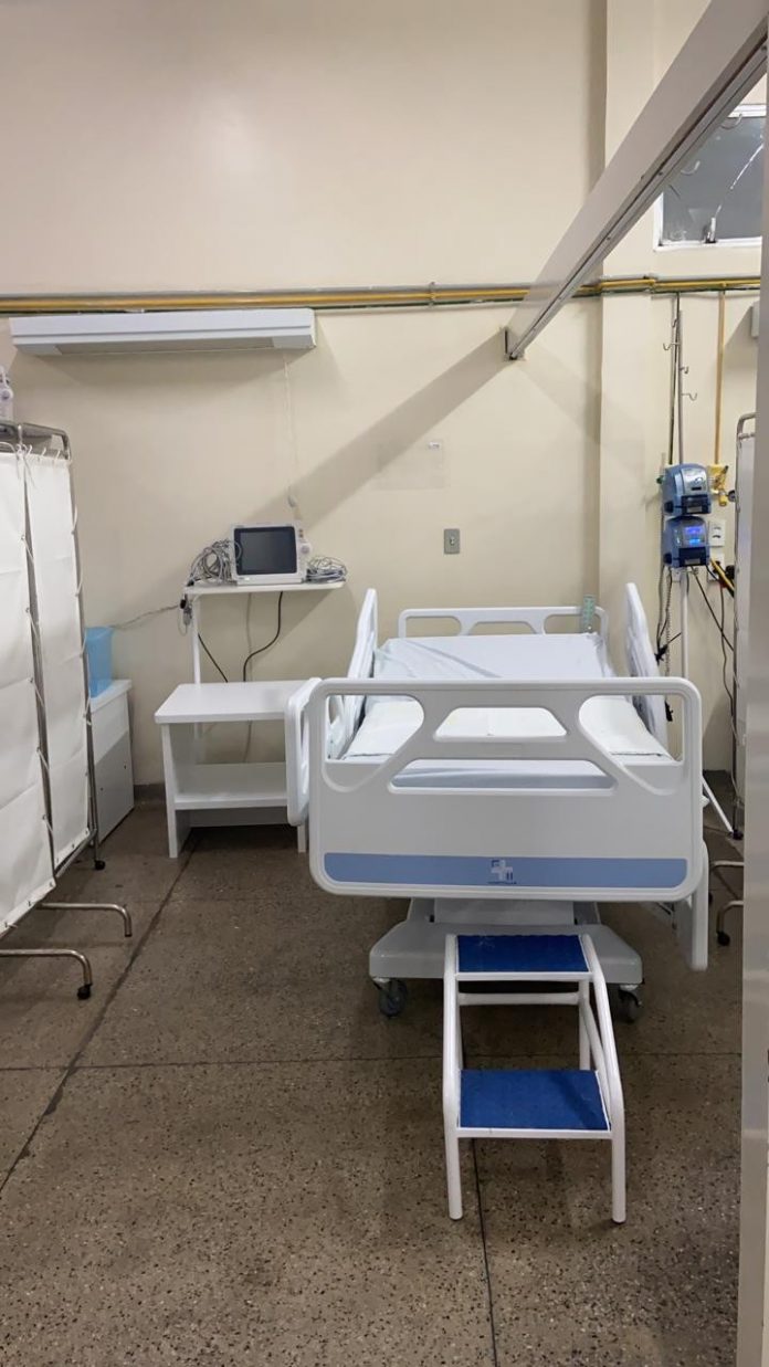 Covid-19: 23 novos leitos começam a ser instalados em Mossoró nesta quarta-feira (3)