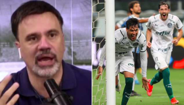Mauro Beting exalta vitória do Palmeiras sobre o Grêmio e defende Luan: ‘Merece respeito’