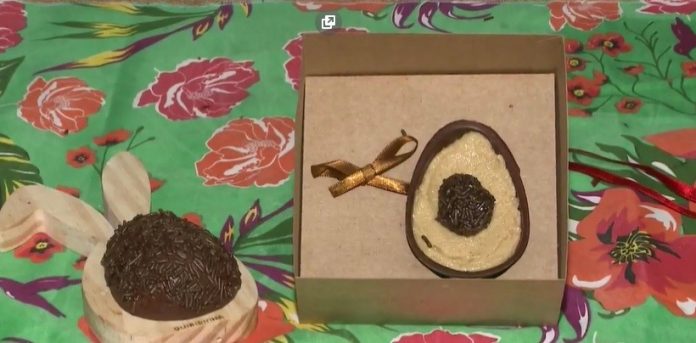 Aprenda receita de ovo de páscoa colher mais saudável, ensinada por confeiteira da PB