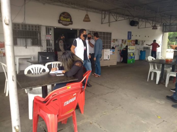 Estabelecimentos da Ceasa são notificados sobre cumprimento de decreto, em João Pessoa