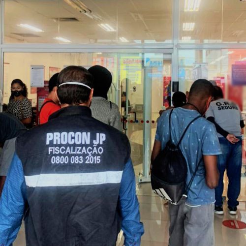 Procon-JP autua 8 agências bancárias por descumprimento de medidas de combate à Covid-19