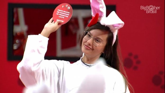 ‘BBB 21’: Thaís vence Prova do Anjo e dá monstro para Sarah e Gil