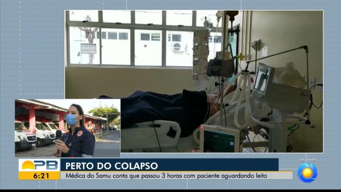 Pacientes são transferidos de João Pessoa para Campina Grande por falta de leitos na capital