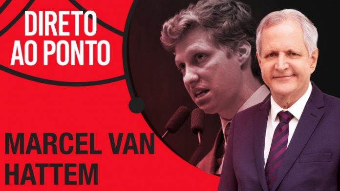 Ao vivo: Marcel Van Hattem é o entrevistado do ‘Direto ao Ponto’ desta segunda-feira