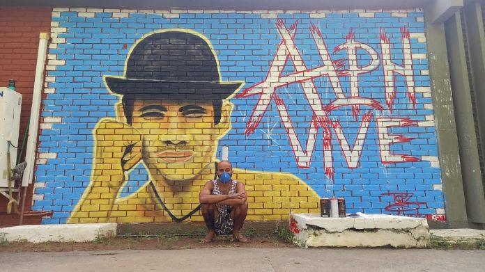 Obra na UFPB homenageia Alph, aluno morto há um ano em caso ainda sem solução