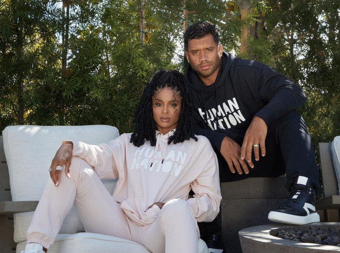 Ciara e o marido apresentarão programa em apoio à vacinação contra Covid-19 nos EUA