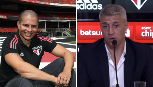 Rivais na Liga dos Campeões, Alex e Crespo buscam sincronia no São Paulo