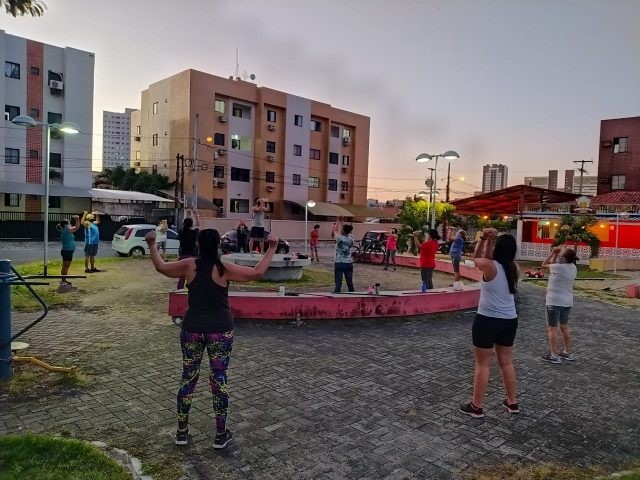 Aulas ofertadas em praças e academias públicas de João Pessoa são retomadas