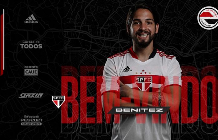 São Paulo oficializa a contratação de Benítez por empréstimo