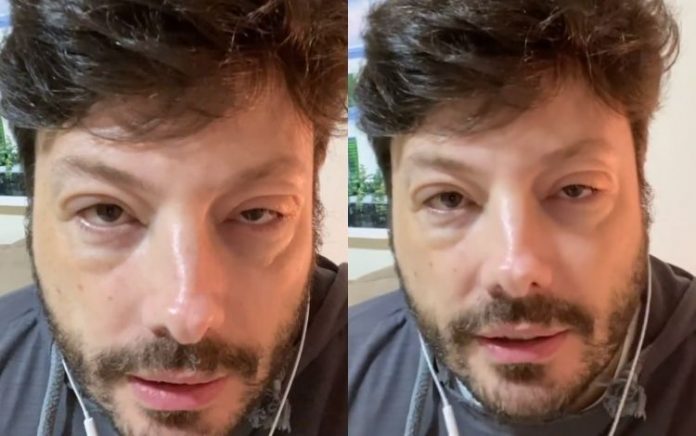 Danilo Gentili relata sufoco ao ter reação alérgica a medicamento: ‘Poderia ir para o saco’