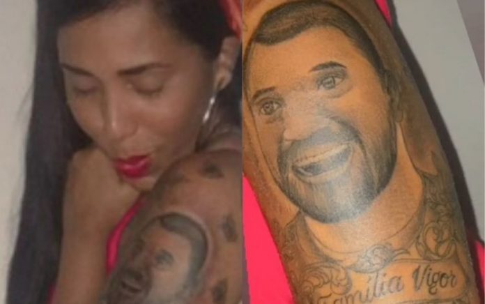 Irmã de Gilberto, do ‘BBB 21’, diz que tatuou caricatura dele por amor: ‘Saiu como eu queria’
