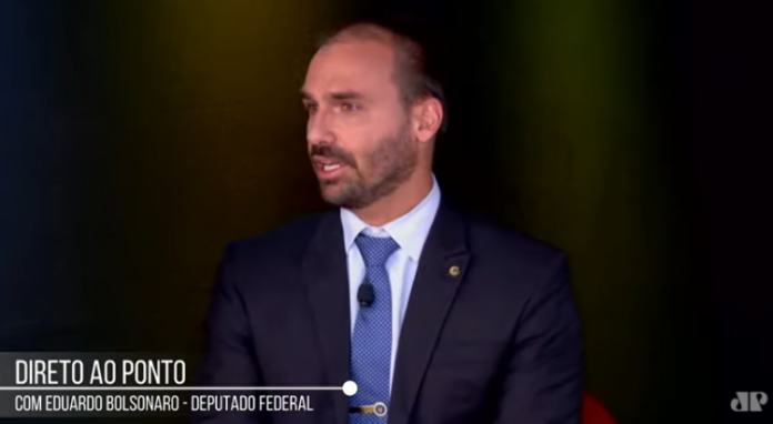‘Os conservadores estão sendo caçados’, diz Eduardo Bolsonaro sobre decisões do STF