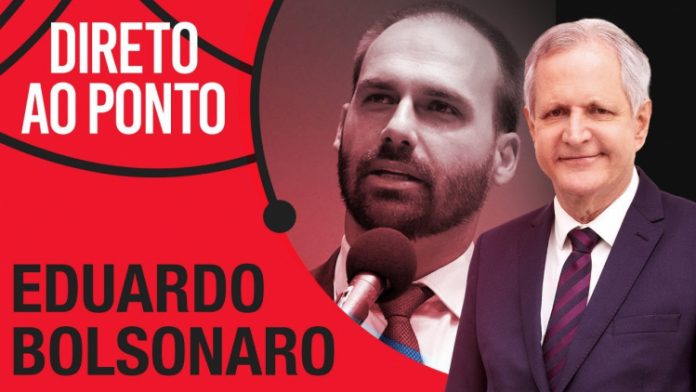 Ao vivo: Eduardo Bolsonaro é o entrevistado do ‘Direto ao Ponto’ desta segunda-feira