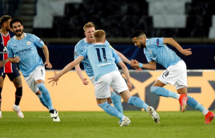 Manchester City vence o PSG de virada e sai na frente na semi da Liga dos Campeões