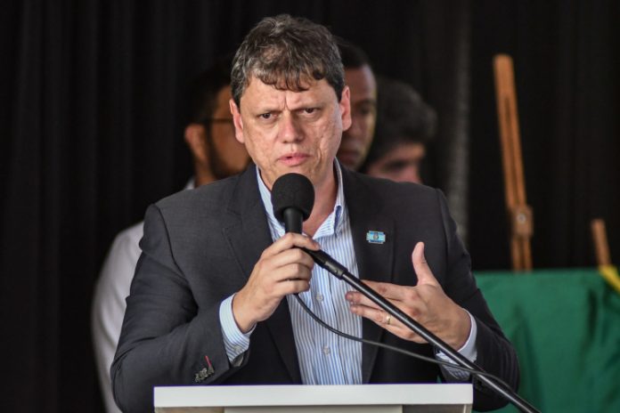 ‘Os leilões são uma demonstração de confiança do setor privado com o Brasil’, diz Tarcísio de Freitas