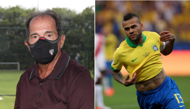 Muricy Ramalho pede Daniel Alves na lateral-direita da seleção: ‘Não ninguém melhor que ele’