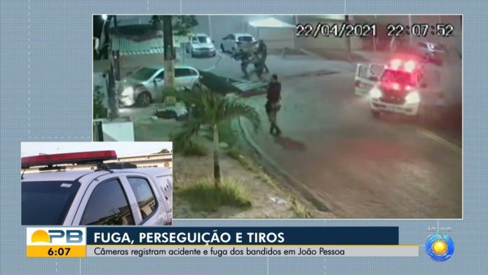 Suspeito de assaltar casa e roubar carro é preso após perseguição policial, em João Pessoa