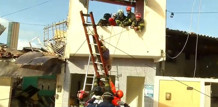 Explosão atinge imóveis e deixa pessoas feridas na Zona Leste de Natal